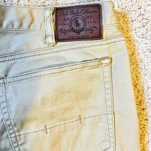 Ralph Lauren Men's Khaki Pants Stretch Straight Fit Waist 36 - length 30